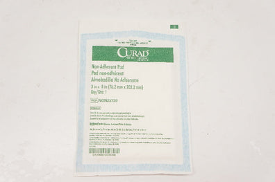 Medline NON25720 Curad Non-Adherent Pad 3 x 8 inch